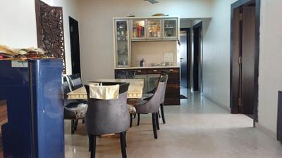 Living Room Image of 1200 Sq.ft 3 BHK Apartment / Flat for rent in Vastu Tower, Malad West Mumbai for Rs. 125000
