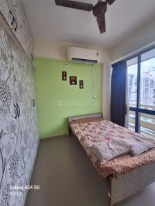 Bedroom Image of 1305 Sq.ft 2 BHK Apartment / Flat for rent in Shyam Sukan Residency, Bhaijipura Gandhinagar for Rs. 32000