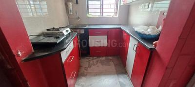 Kitchen Image of 901 Sq.ft 2 BHK Apartment / Flat for sale in Teghoria Kolkata for Rs. 4200000