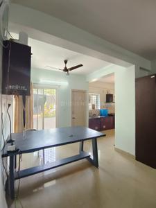 Hall Image of 1490 Sq.ft 3 BHK Apartment / Flat for rent in Encore Ramanashree Bluesky Green Woods, Hulimavu Bengaluru for Rs. 42000
