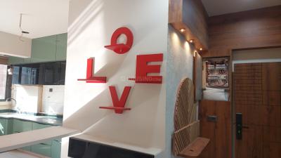 Living Room Image of 1450 Sq.ft 2 BHK Apartment / Flat for rent in Shree Narayan Exotica, Memnagar Ahmedabad for Rs. 42000
