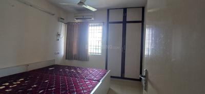 Bedroom Image of 1100 Sq.ft 3 BHK Builder Floor for rent in Ekkatuthangal Chennai for Rs. 35001