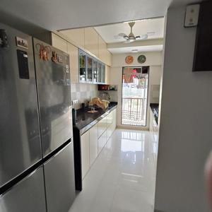 Kitchen Image of 1133 Sq.ft 3 BHK Apartment / Flat for rent in UK Sangfroid, Andheri West Mumbai for Rs. 120000