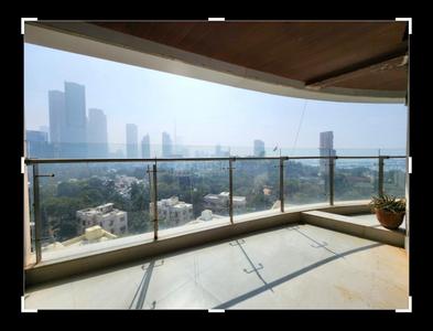 Balcony Image of 2500 Sq.ft 4 BHK Duplex for sale in Spark Desai Oceanic, Worli Mumbai for Rs. 115000000
