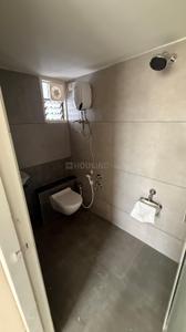 Bathroom Image of 728 Sq.ft 2 BHK Apartment / Flat for rent in Shilp Aura, Chhani Vadodara for Rs. 15000
