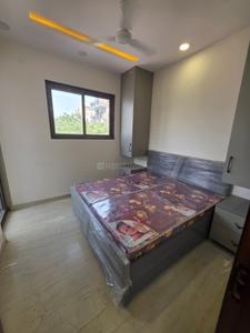 Bedroom Image of 600 Sq.ft 1 BHK Builder Floor for rent in Rajouri Garden New Delhi for Rs. 21000