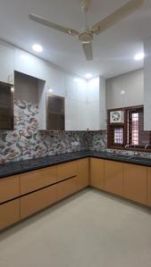 Kitchen Image of 1800 Sq.ft 3 BHK Builder Floor for rent in Naraina New Delhi for Rs. 70000