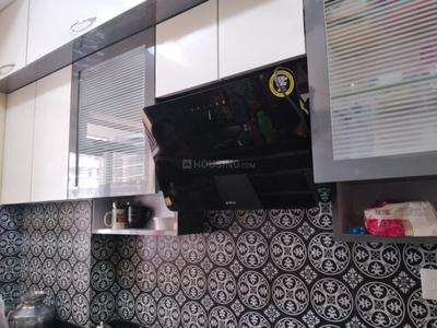 Kitchen Image of 550 Sq.ft 1 BHK Apartment / Flat for sale in Lodha Amara, Kolshet Thane for Rs. 7599999