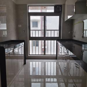 Kitchen Image of 640 Sq.ft 2 BHK Apartment / Flat for sale in Crystal Hitendra Dhamm Shabha CHSL, Goregaon West Mumbai for Rs. 20000000