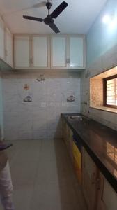Kitchen Image of 1050 Sq.ft 1 BHK Independent House for rent in Karelibagh Vadodara for Rs. 11500