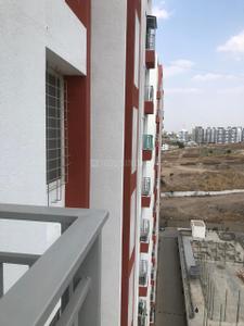 Balcony Image of 750 Sq.ft 2 BHK Apartment / Flat for sale in Majestique Rhythm County, Handewadi Pune for Rs. 5200000