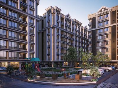 Image of 1114 Sq.ft 2 BHK Apartment / Flat for sale in S M Raj Heritage Phase I, Godadara, Surat for Rs. 3100000