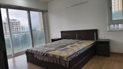 Bedroom Image of 1100 Sq.ft 2 BHK Apartment / Flat for rent in Tapir Embassy One Thane, Thane West Thane for Rs. 55000