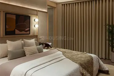 Bedroom Image of 2295 Sq.ft 3 BHK Apartment / Flat for sale in Orchid Regal, Makarba Ahmedabad for Rs. 10500000