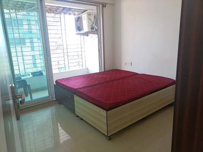 Bedroom Image of 1650 Sq.ft 3 BHK Apartment / Flat for rent in Crown Imperial Tower, Kalamboli Navi Mumbai for Rs. 40000