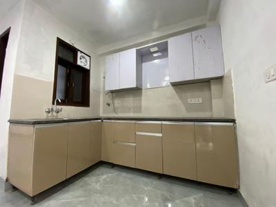 Kitchen Image of 850 Sq.ft 3 BHK Independent House for rent in Chhattarpur New Delhi for Rs. 30000