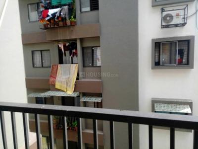 Balcony Image of 700 Sq.ft 2 BHK Apartment / Flat for sale in Darshanam Avenue, Sayajiganj Vadodara for Rs. 3500000