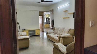Living Room Image of 1185 Sq.ft 2 BHK Apartment / Flat for rent in Nava Athithi Grand, Horamavu Bengaluru for Rs. 40000