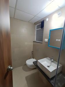 Bathroom Image of 1500 Sq.ft 3 BHK Apartment / Flat for rent in Runwal The Central Park, Chinchwad Pune for Rs. 46000