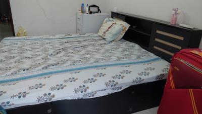 Bedroom Image of 1050 Sq.ft 2 BHK Apartment / Flat for rent in Arsha Sumangalam, Vrindavan Yojana Lucknow for Rs. 24000