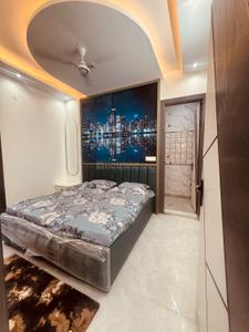 Bedroom Image of 900 Sq.ft 3 BHK Builder Floor for sale in Nawada New Delhi for Rs. 4999000
