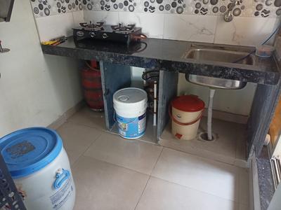 Kitchen Image of 630 Sq.ft 1 BHK Apartment / Flat for sale in Shree Khodiyar Aangan Villa, Prajapati Vihar Navi Mumbai for Rs. 3500000