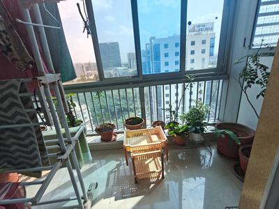 Balcony Image of 2000 Sq.ft 3 BHK Apartment / Flat for rent in Sattva Luxuria, Malleswaram Bengaluru for Rs. 120000