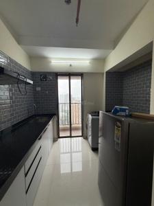 Kitchen Image of 580 Sq.ft 1 BHK Apartment / Flat for rent in Raunak City, Kalyan West Kalyan for Rs. 17500