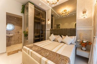 Bedroom Image of 1020 Sq.ft 2 BHK Apartment / Flat for sale in Sai Residency, Kharghar Navi Mumbai for Rs. 5600000