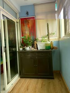Balcony Image of 1413 Sq.ft 2.5 BHK Apartment / Flat for rent in ABA Olive County, Vasundhara Ghaziabad for Rs. 37000
