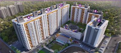 Image of 952 Sq.ft 2 BHK Apartment / Flat for sale in Rama Fusion Towers Phase I, Hinjawadi Phase 3, Pune for Rs. 6500000