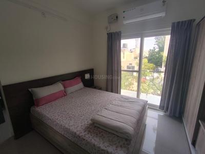 Bedroom Image of 450 Sq.ft 1 BHK Apartment / Flat for rent in Koramangala Bengaluru for Rs. 42000