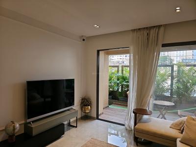 Living Room Image of 800 Sq.ft 2 BHK Apartment / Flat for sale in Sukhwani Palms, Wagholi Pune for Rs. 7400000