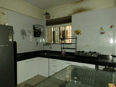 Kitchen Image of 750 Sq.ft 1 BHK Apartment / Flat for rent in Bunty Mayur Kilbil, Dhanori Pune for Rs. 26000