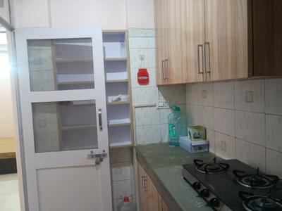 Kitchen Image of 580 Sq.ft 1 BHK Apartment / Flat for rent in Vasant Kunj New Delhi for Rs. 35000