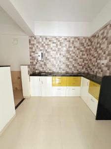 Kitchen Image of 1200 Sq.ft 3 BHK Apartment / Flat for sale in Goel Ganga Hill Shire Ph I, Wagholi Pune for Rs. 7500000