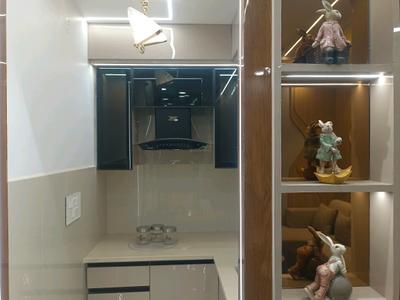 Kitchen Image of 600 Sq.ft 2 BHK Builder Floor for rent in Dwarka Mor New Delhi for Rs. 22000