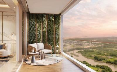 Balcony Image of 4810 Sq.ft 5 BHK Penthouse for sale in Lodha Altero, Wakad Pune for Rs. 75000000