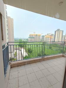 Balcony Image of 1900 Sq.ft 3 BHK Apartment / Flat for rent in Orris Greenopolis, Sector 89 Gurgaon for Rs. 33000