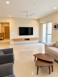 Hall Image of 4500 Sq.ft 4 BHK Apartment / Flat for rent in Milestone Opulence Green, Bhayli Vadodara for Rs. 148000