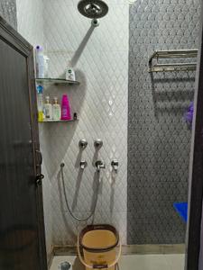 Bathroom Image of 320 Sq.ft 1 RK Independent House for rent in Sector 3 Rohini New Delhi for Rs. 12000
