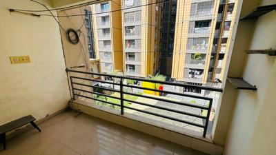 Balcony Image of 1850 Sq.ft 2 BHK Apartment / Flat for rent in Balmukund Heights, Kudasan Gandhinagar for Rs. 25000