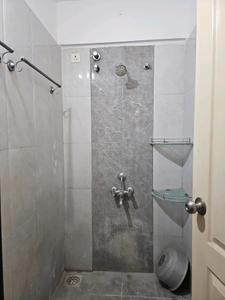 Common Bathroom Two Image of 850 Sq.ft 1.5 BHK Apartment / Flat for rent in Anshul Kanvas, Wagholi Pune for Rs. 22100