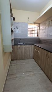 Kitchen Image of 1200 Sq.ft 1 BHK Apartment / Flat for rent in New Tippasandra Bengaluru for Rs. 30000