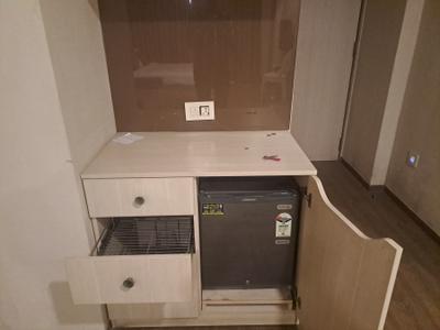Kitchen Image of 800 Sq.ft 1 RK Studio for sale in Aakash Weekend Address, Athwa Surat for Rs. 2400000