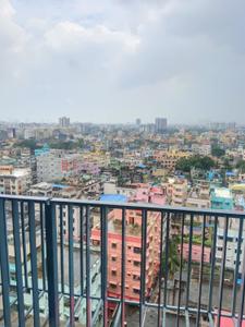 Balcony Image of 1000 Sq.ft 2 BHK Apartment / Flat for rent in Nagerbazar Kolkata for Rs. 35000