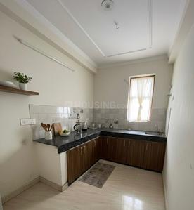 Kitchen Image of 550 Sq.ft 1 RK Builder Floor for rent in Sector 46 Gurgaon for Rs. 25000
