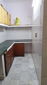 Kitchen Image of 570 Sq.ft 1 BHK Builder Floor for rent in Subhash Nagar New Delhi for Rs. 15000