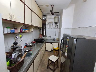 Kitchen Image of 500 Sq.ft 1 RK Independent House for rent in BHEL Township, Sector 17 Noida for Rs. 17000