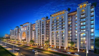 Image of 1142 Sq.ft 2 BHK Apartment / Flat for sale in SBP City Of Dreams 2, Preet Colony, Zirakpur for Rs. 6300000